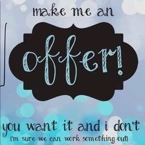 Make me an reasonable offer!!✨🤍